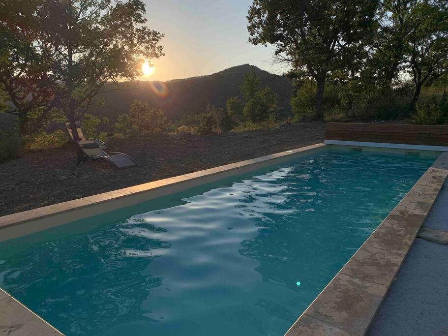 Provencal Farmhous Luberon, Swimming Pool Villa Revest-des-Brousses Exterior photo